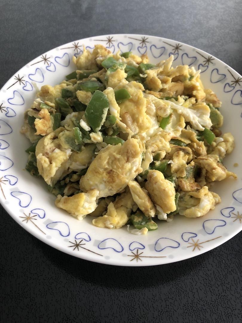 尖椒炒鸡蛋