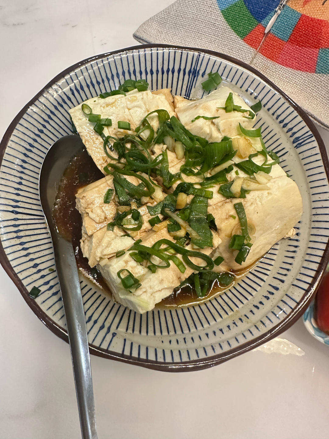 凉拌豆腐/小葱拌豆腐