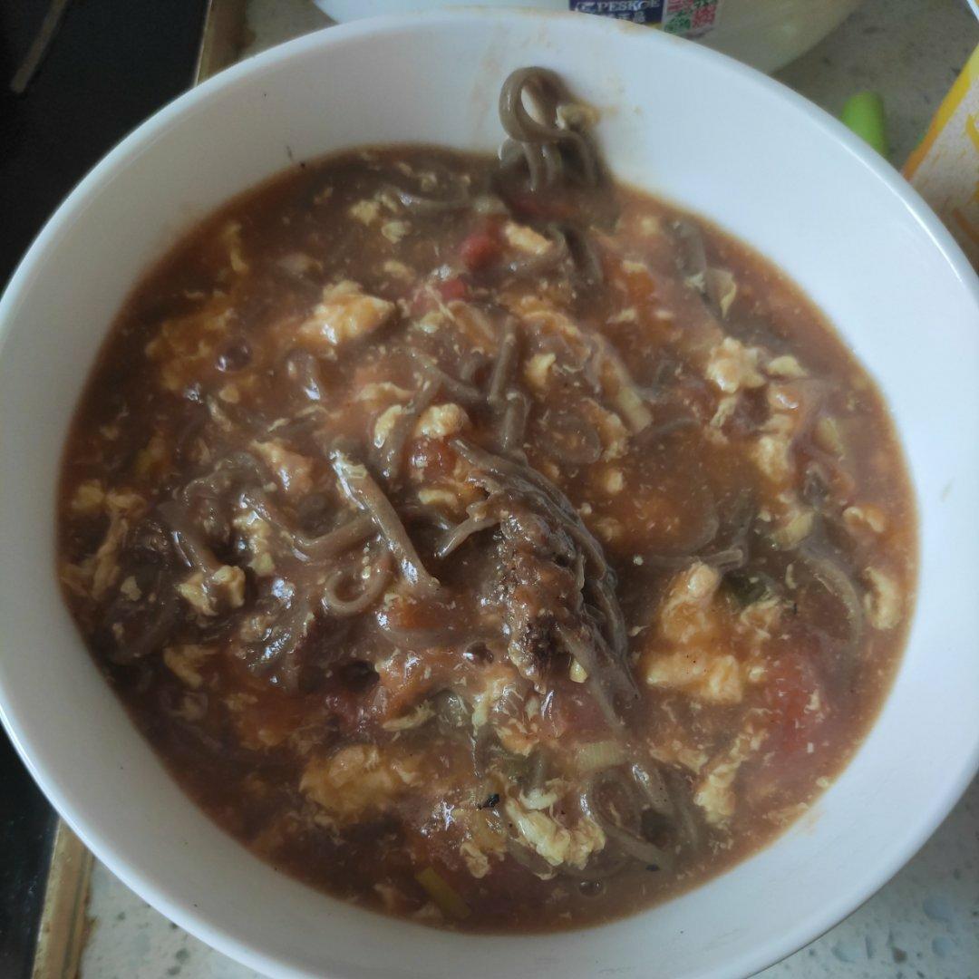 西红柿鸡蛋面-治愈系食物