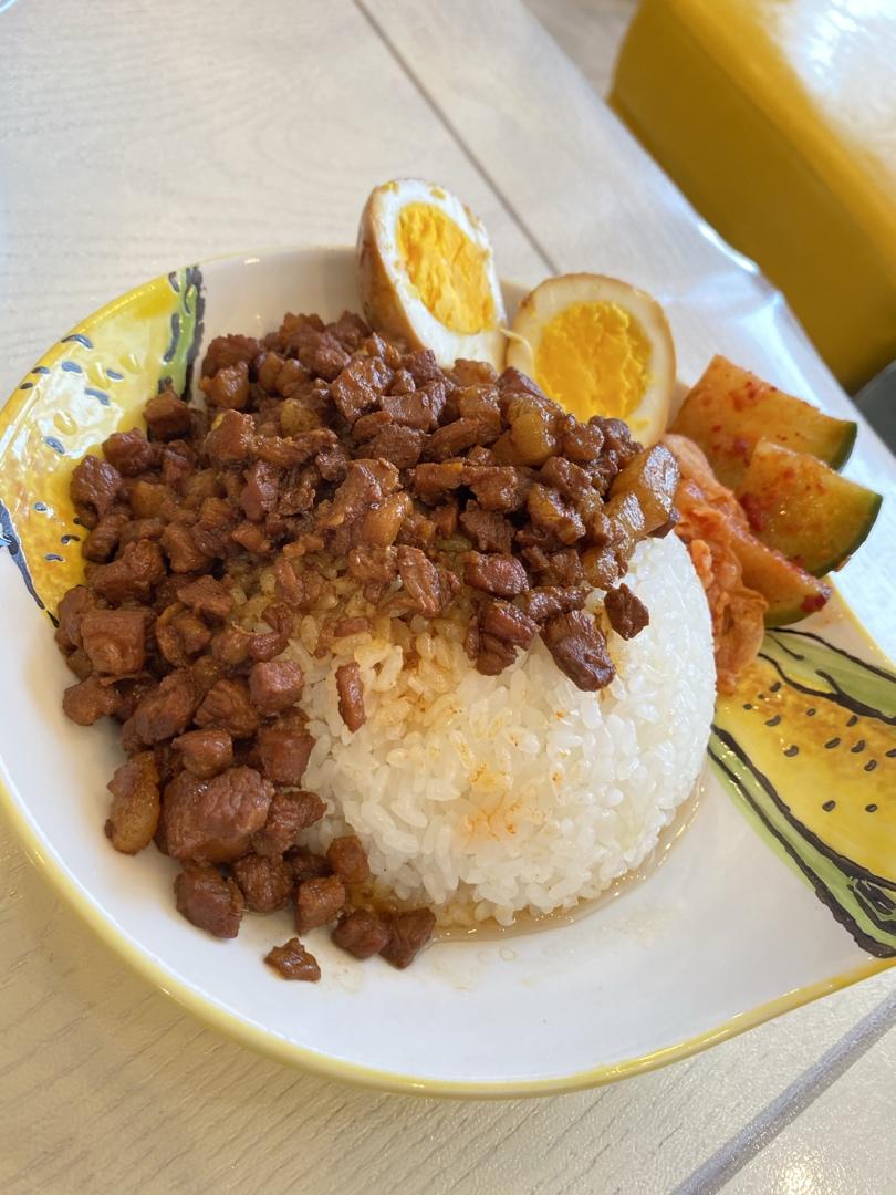 台式无油无香料卤肉饭（小白料理）