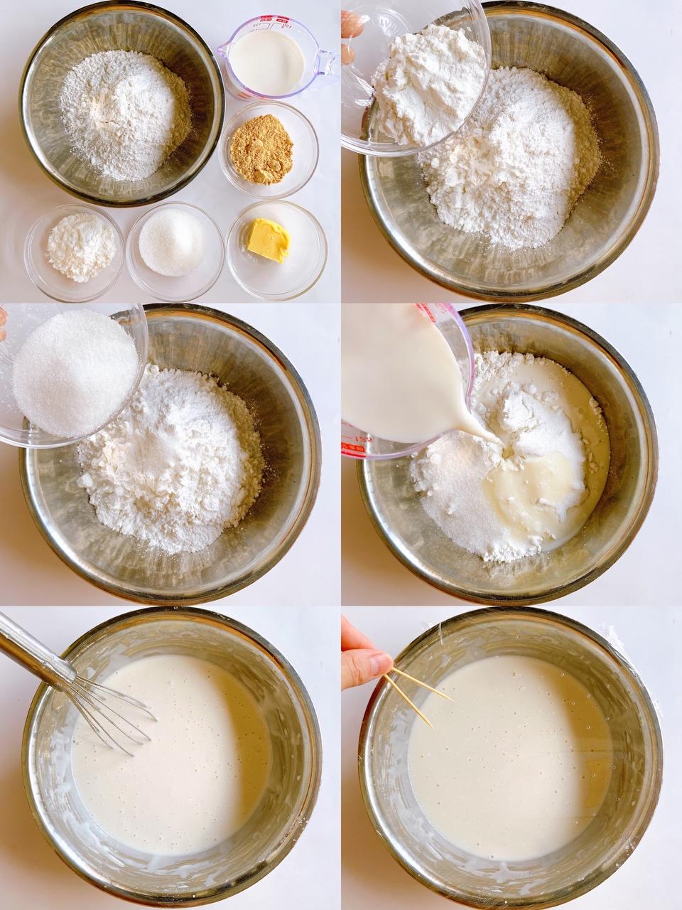 纯奶手撕吐司的做法 步骤1