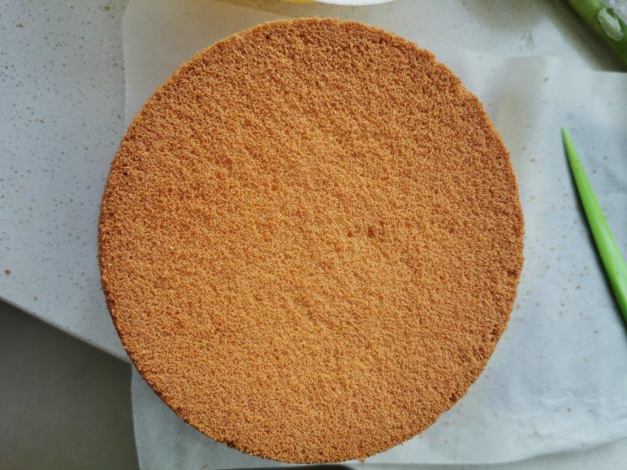 八寸戚风蛋糕（生日蛋糕坯）附六寸配单