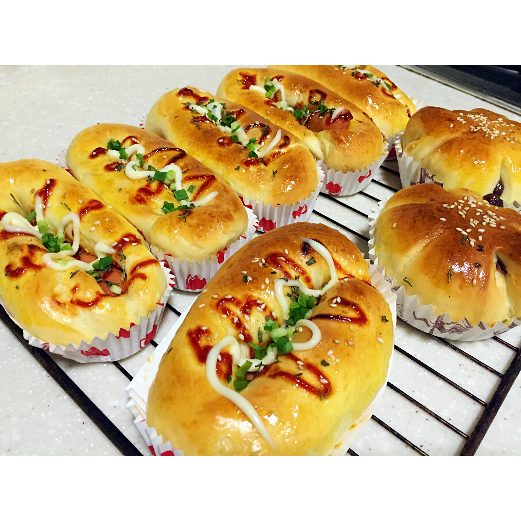 肠仔包---QQ软软的早餐包