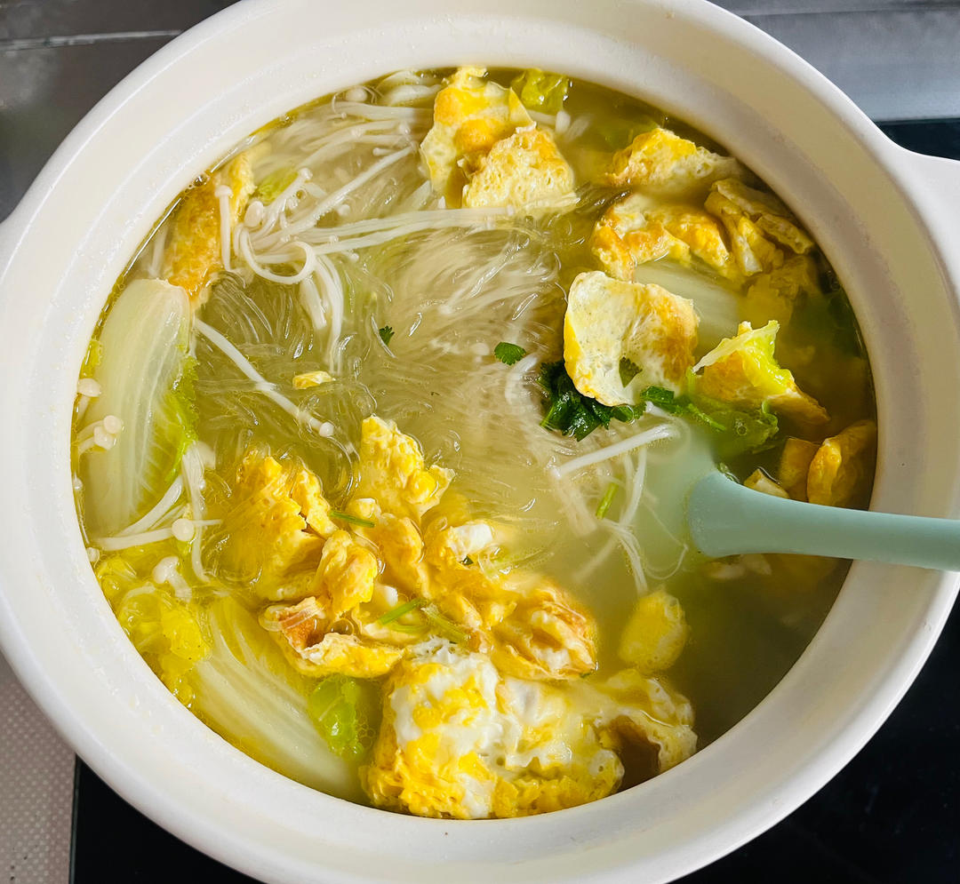白菜粉丝汤