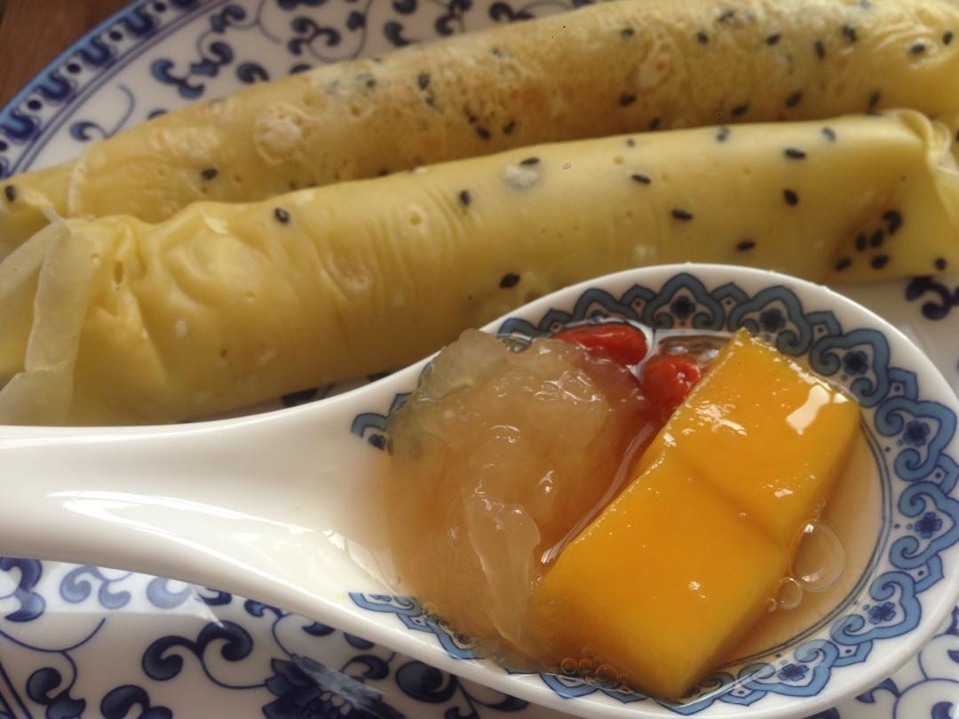 芝麻胡萝卜煎饼的做法