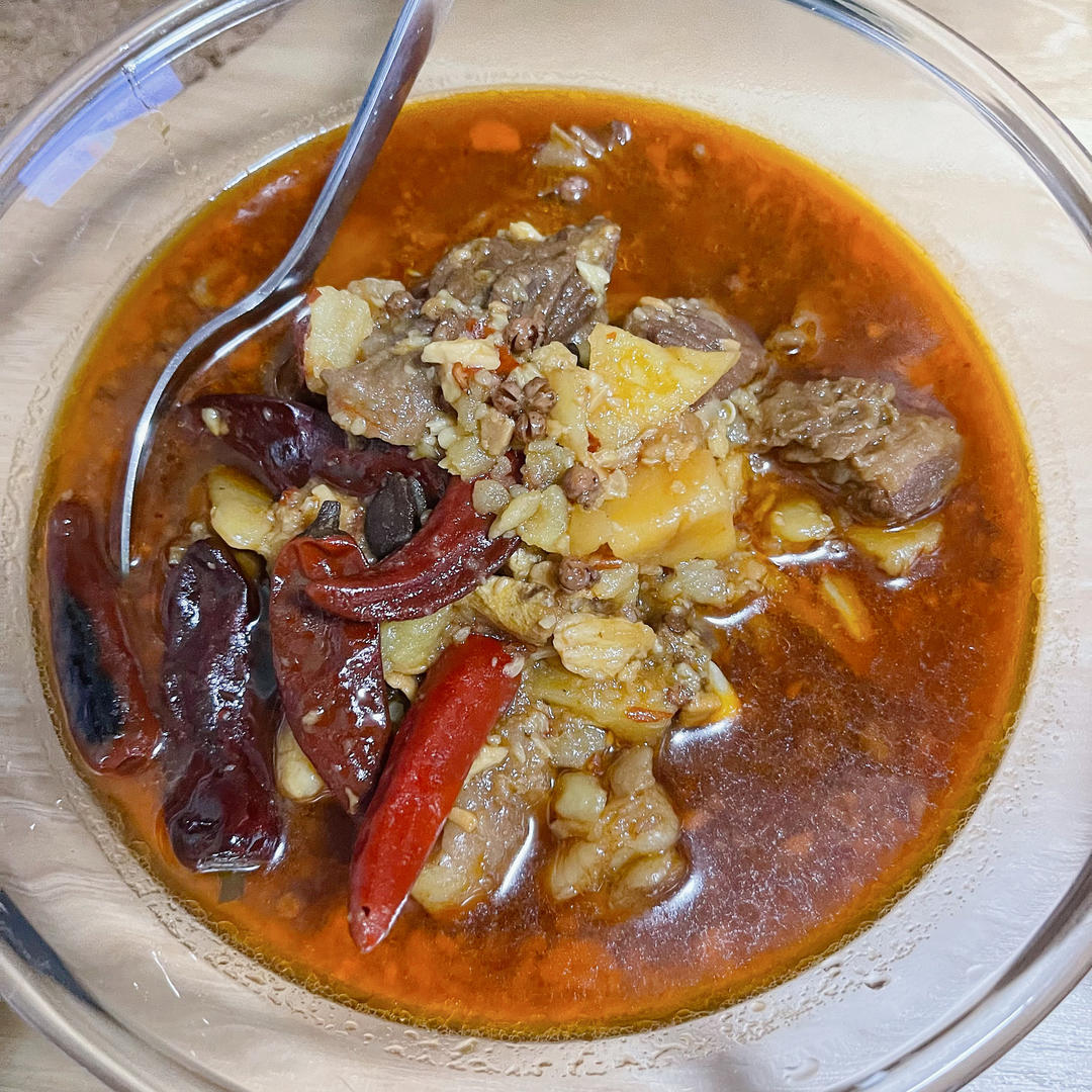 香焖牛排骨
