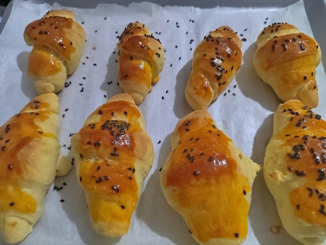 不用揉面的超软牛角面包——SURE蒸汽小烤箱