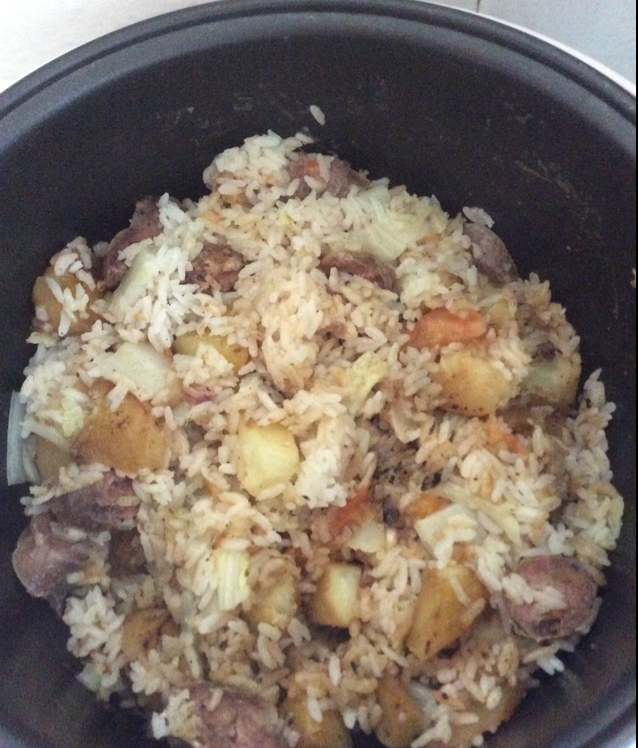 土豆焖饭（电饭锅版）