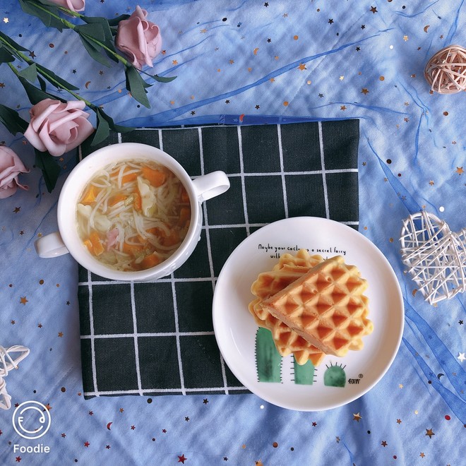 小红锅版芝麻海苔华夫饼的做法步骤图 泽泽麻麻kayla 下厨房 小红锅版芝麻海苔华夫饼的做法步骤图 泽泽麻麻kayla 下厨房