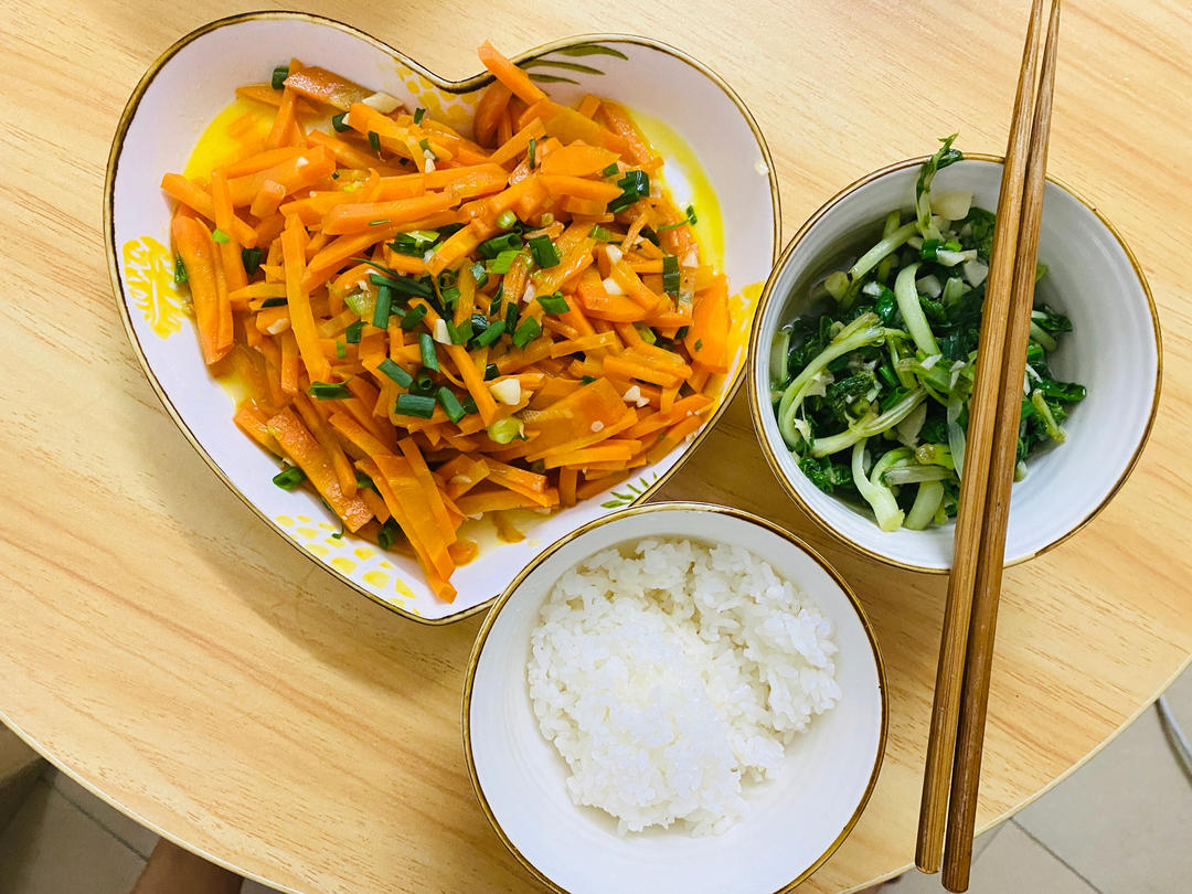 香炒红萝卜