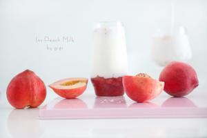 网红蜜桃🍑牛奶的做法 步骤7