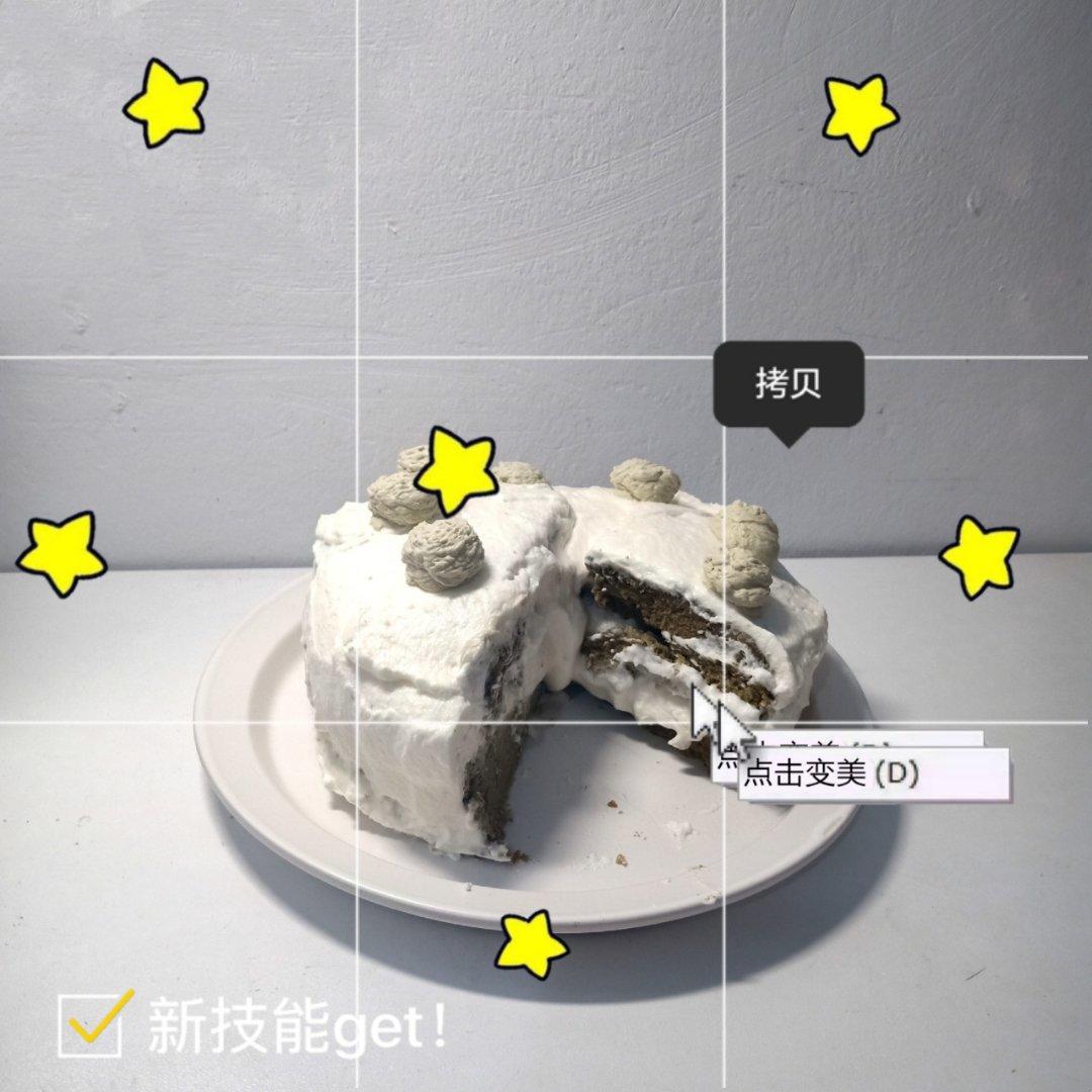 抹茶戚风蛋糕