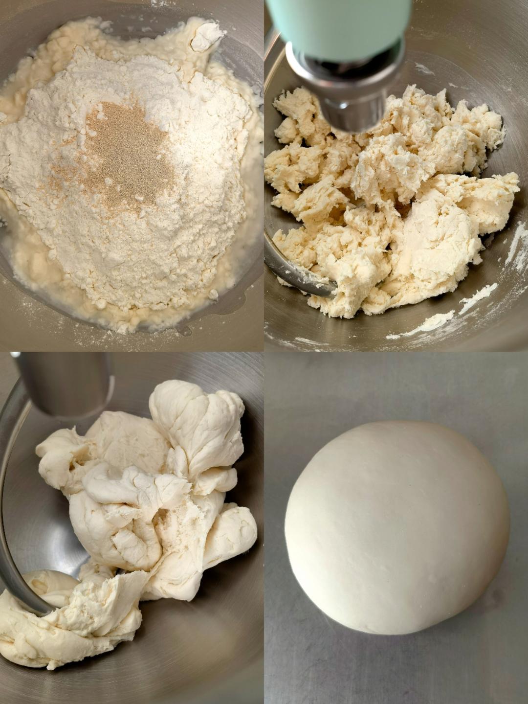纯奶手撕吐司的做法 步骤1