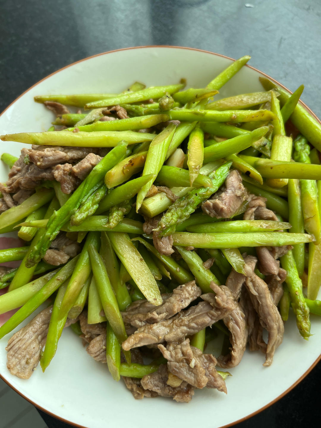 芦笋炒肉