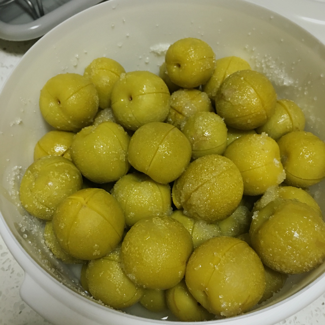 超简单佛系腌李子（详细步骤图）