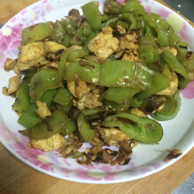 青椒鸡蛋