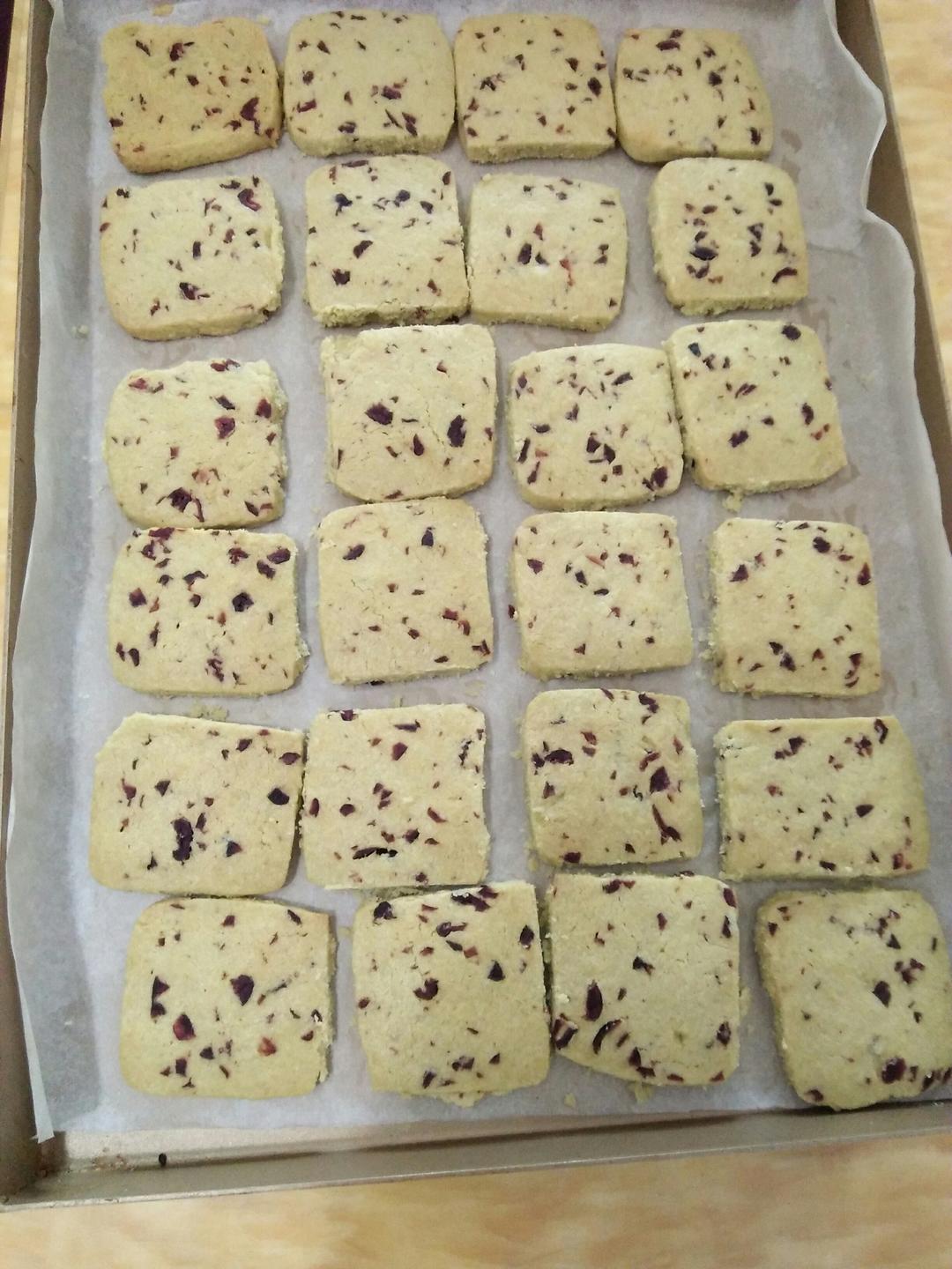 蔓越莓饼干（君之配方改良，易操作版）