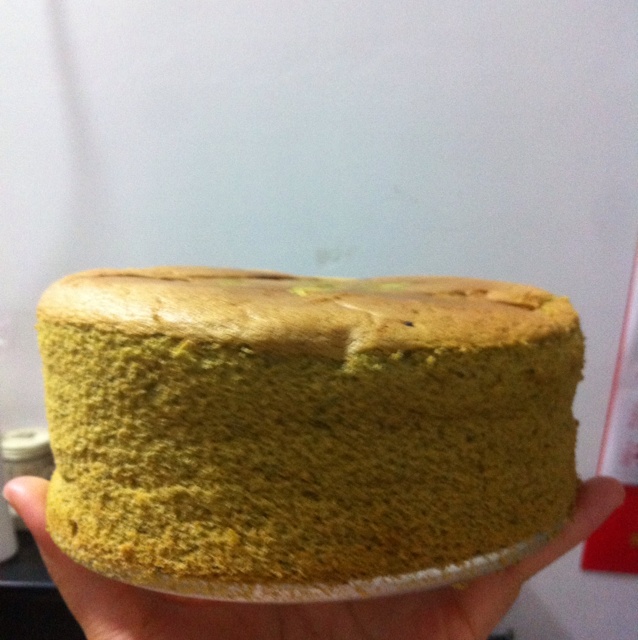 抹茶蜜豆戚风