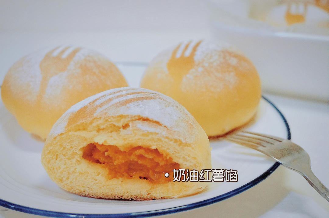 红薯软面包