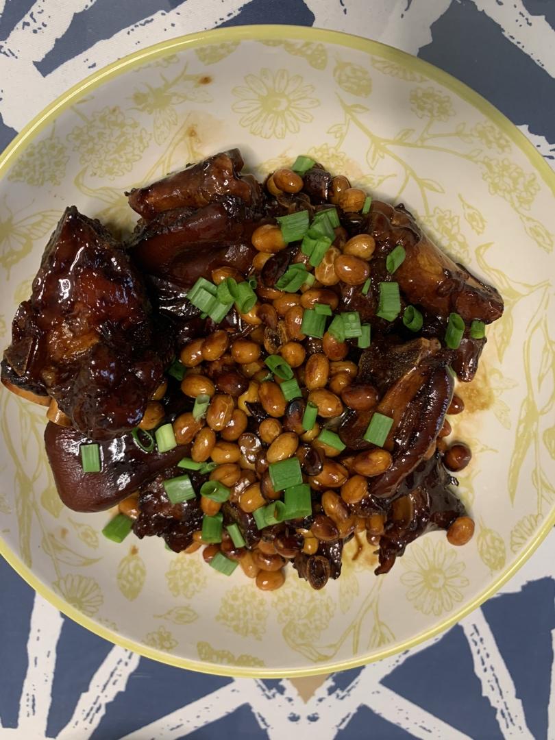 黄酒黄豆红烧猪蹄-被黄磊馋哭版