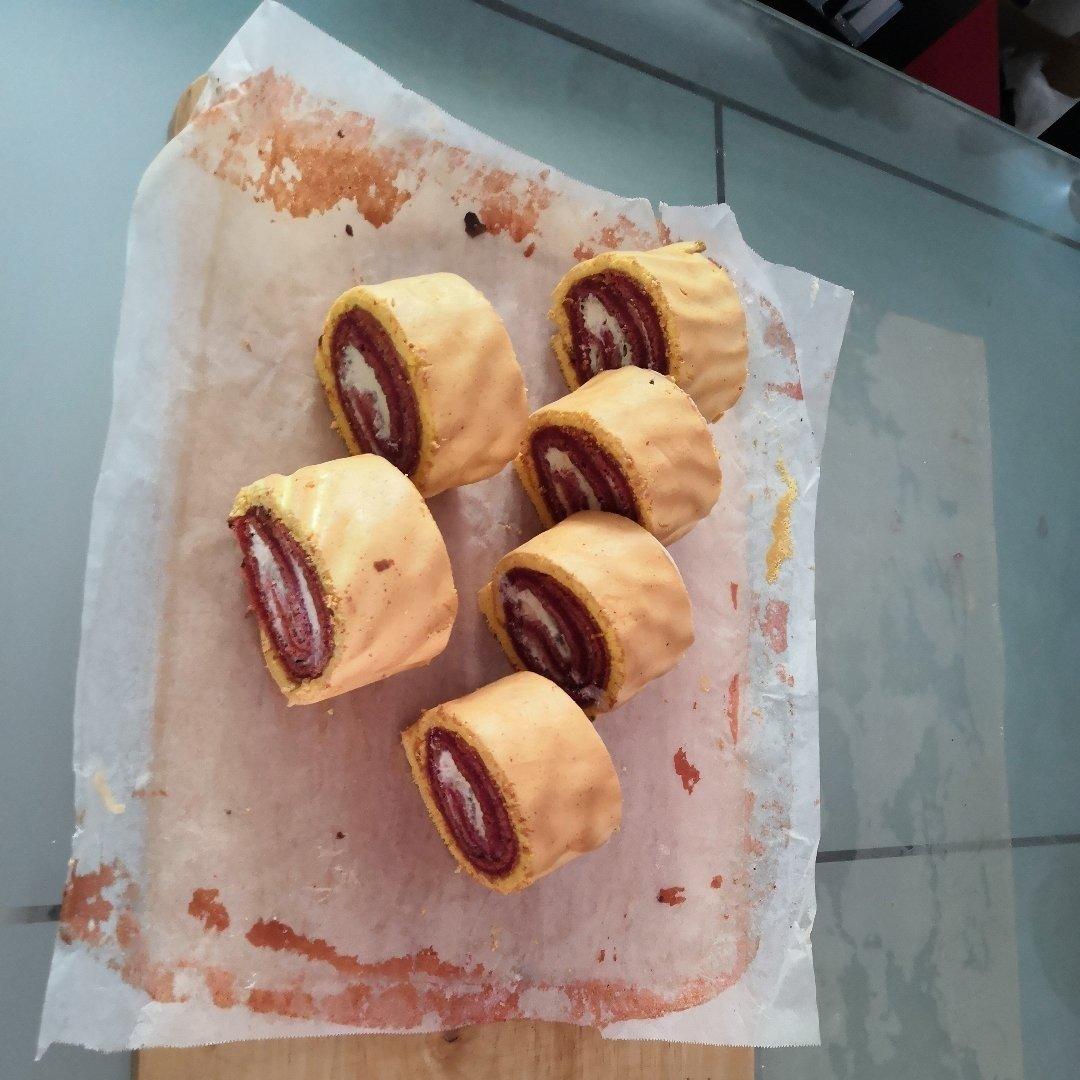 虎皮蛋糕卷（超详细视频）