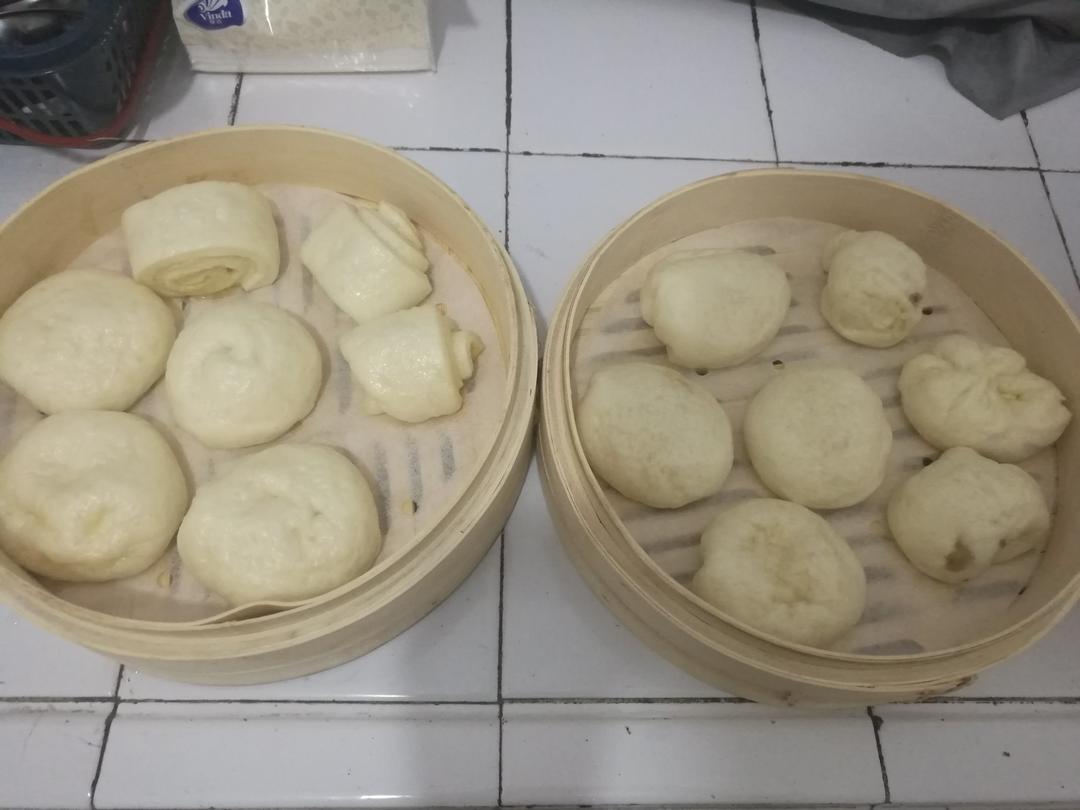 奶香奶黄包（详细步骤图）