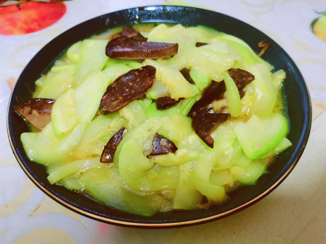 西葫芦炒肉片