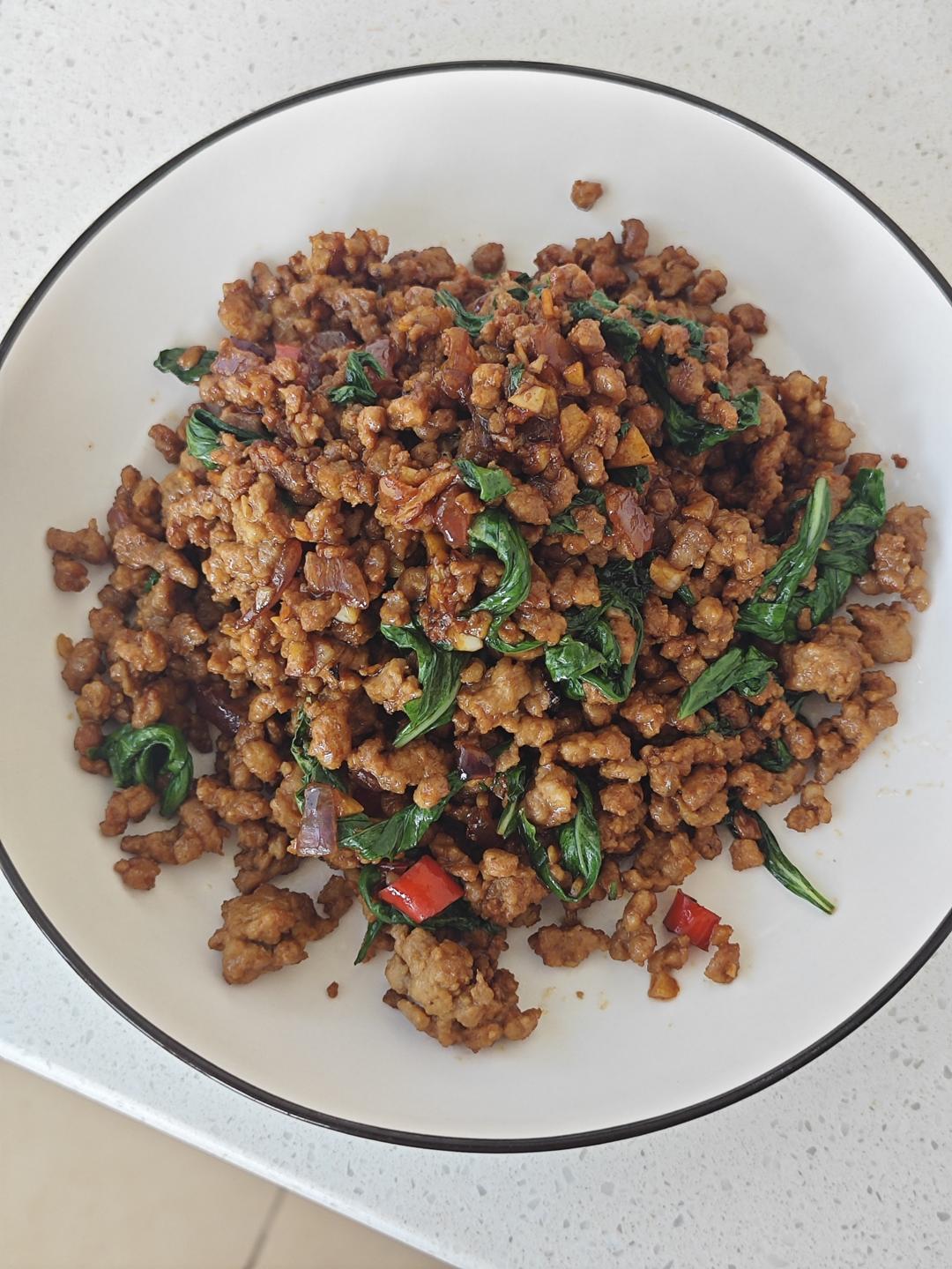 🇹🇭泰式打抛猪/牛肉