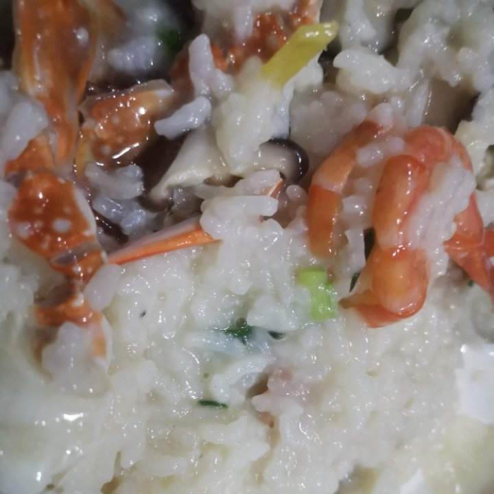 梭子蟹砂锅粥
