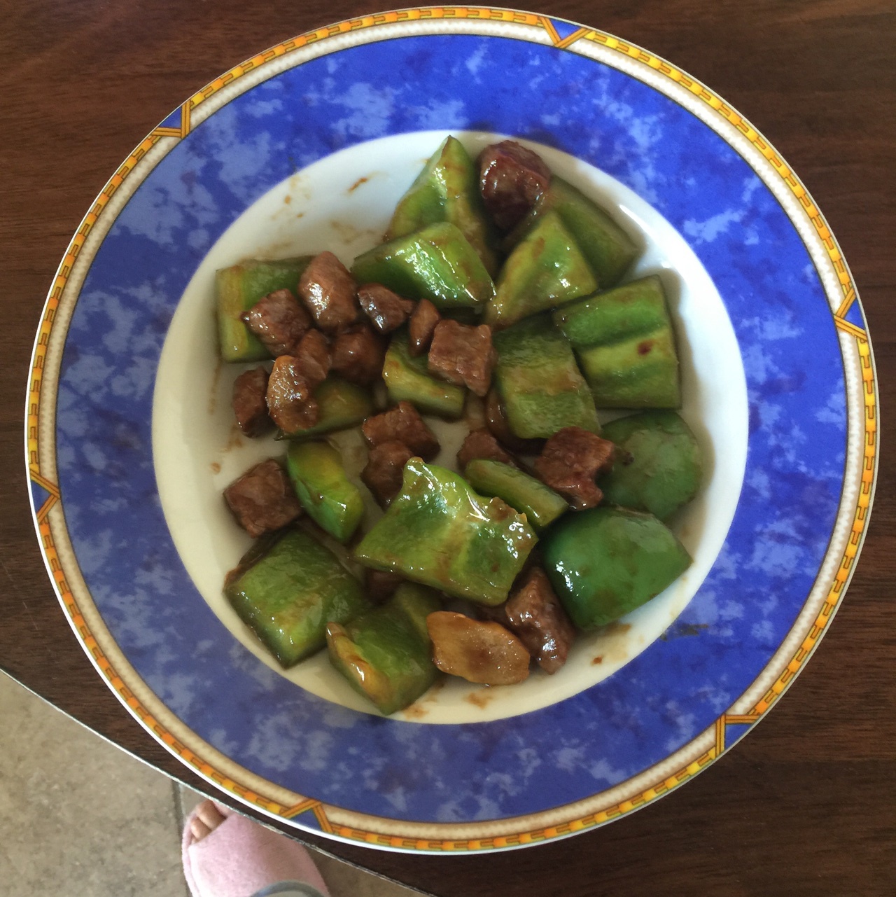 蚝油青椒牛肉丁