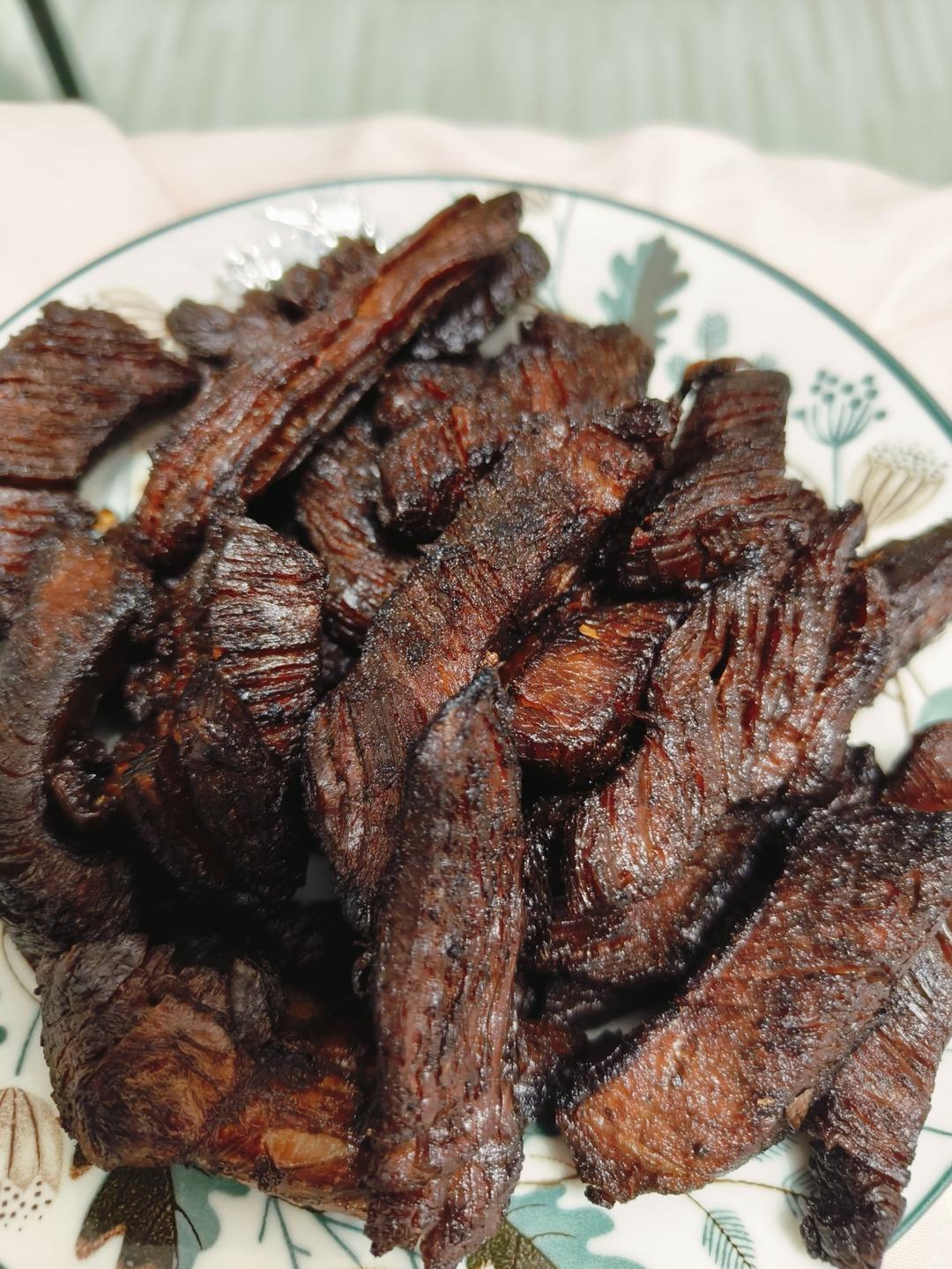 儿子评价比外面好吃一百倍的自制牛肉干