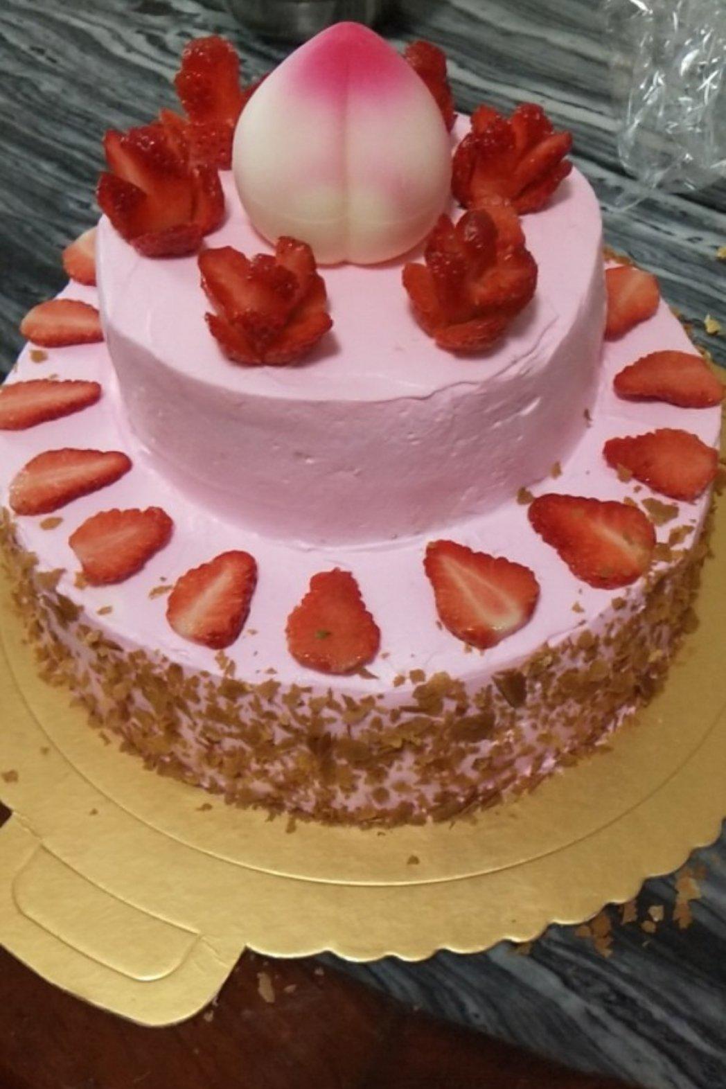旋转木马生日蛋糕