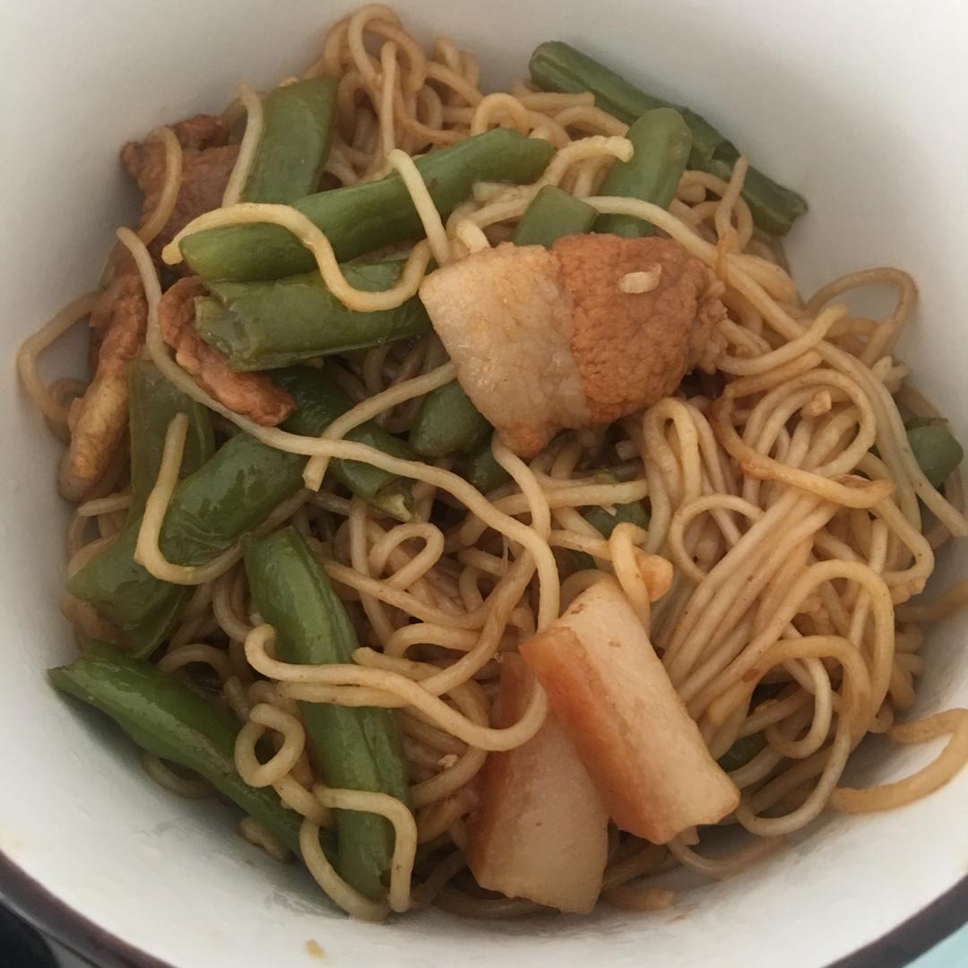 豆角焖面