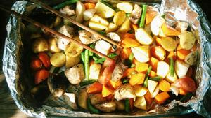满口维生素的烤蔬菜的做法 步骤4