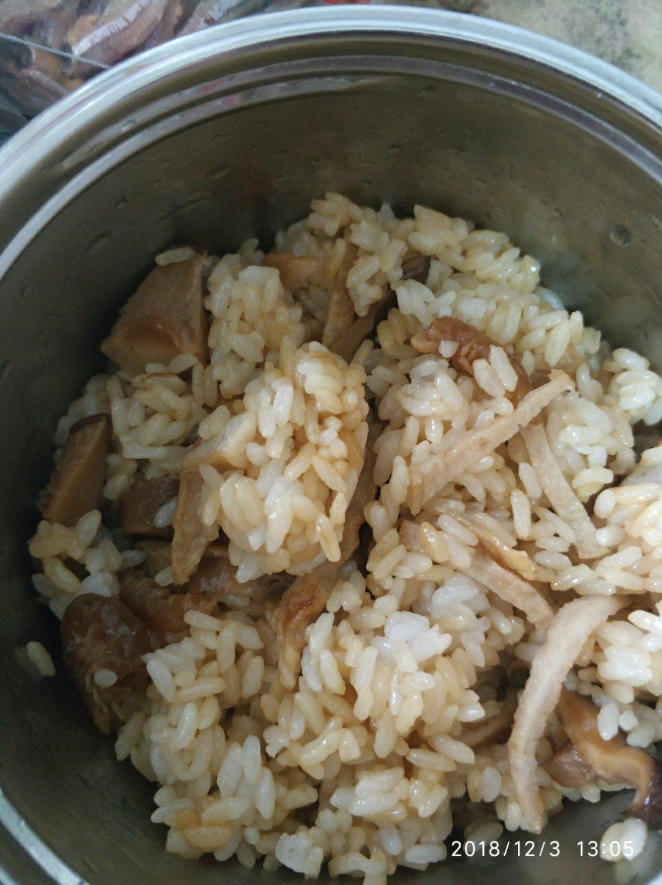 香菇油饭