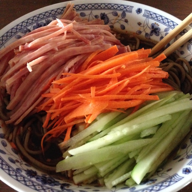 简易素冷面