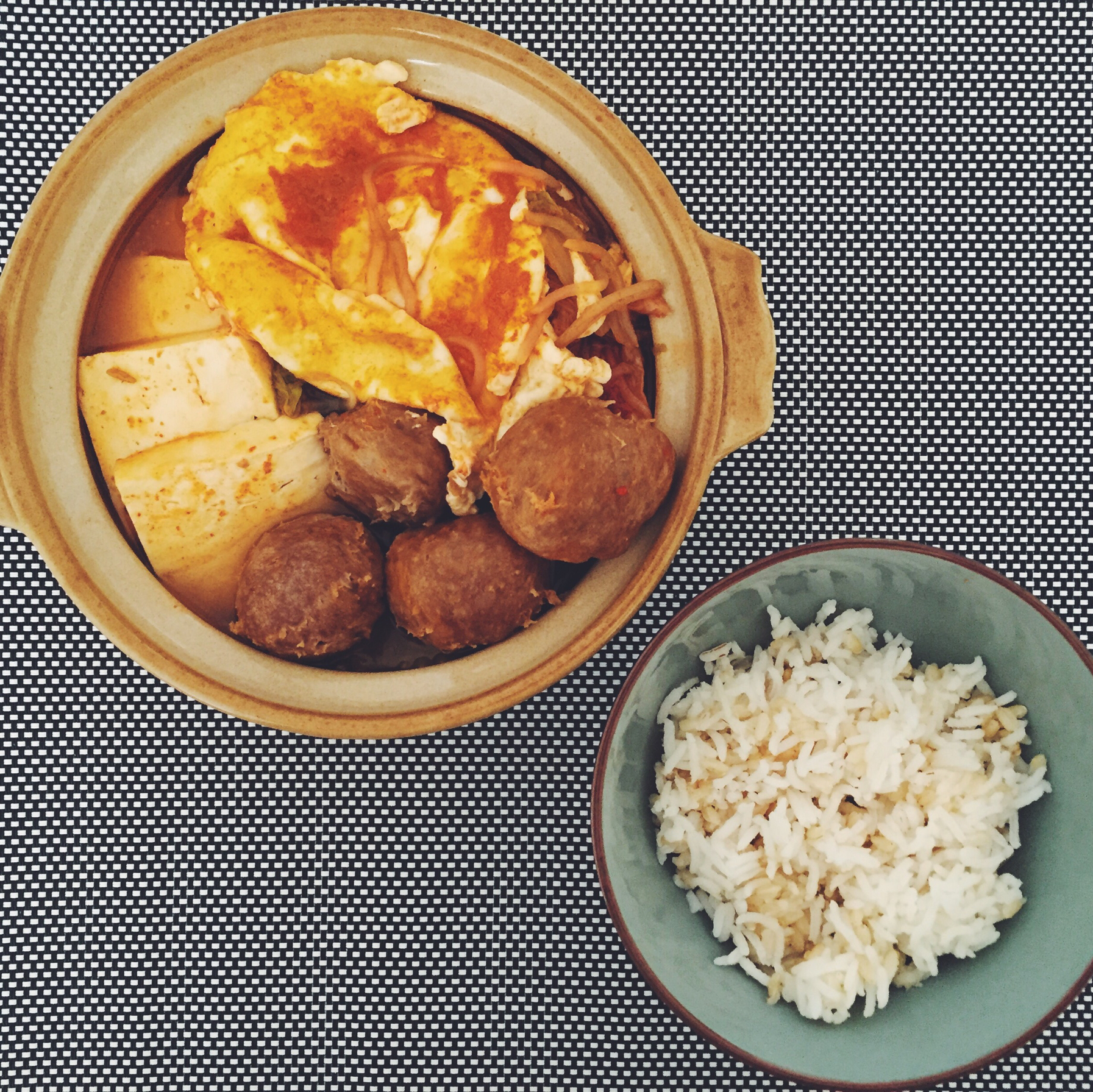 韩国泡菜豆腐汤