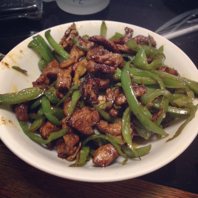青椒肉丝