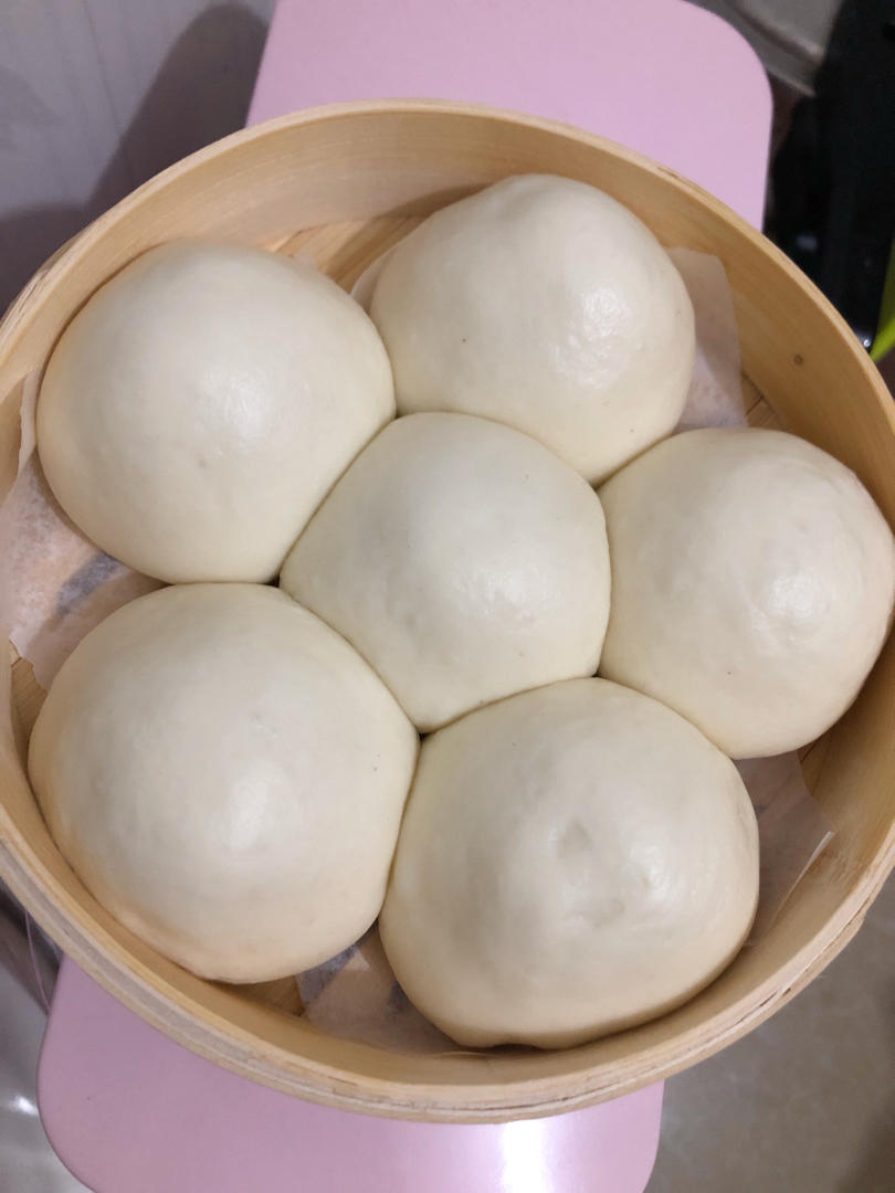 一发奶香小馒头，口感特别好！