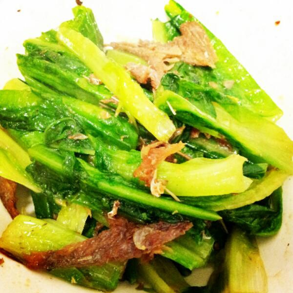 豆豉鲮鱼油麦菜