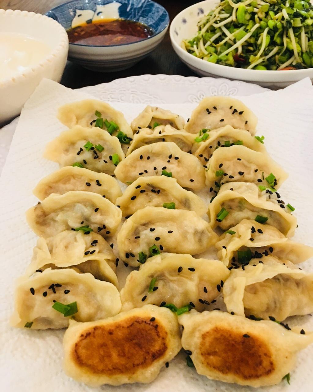 牵挂48做的快手煎饺