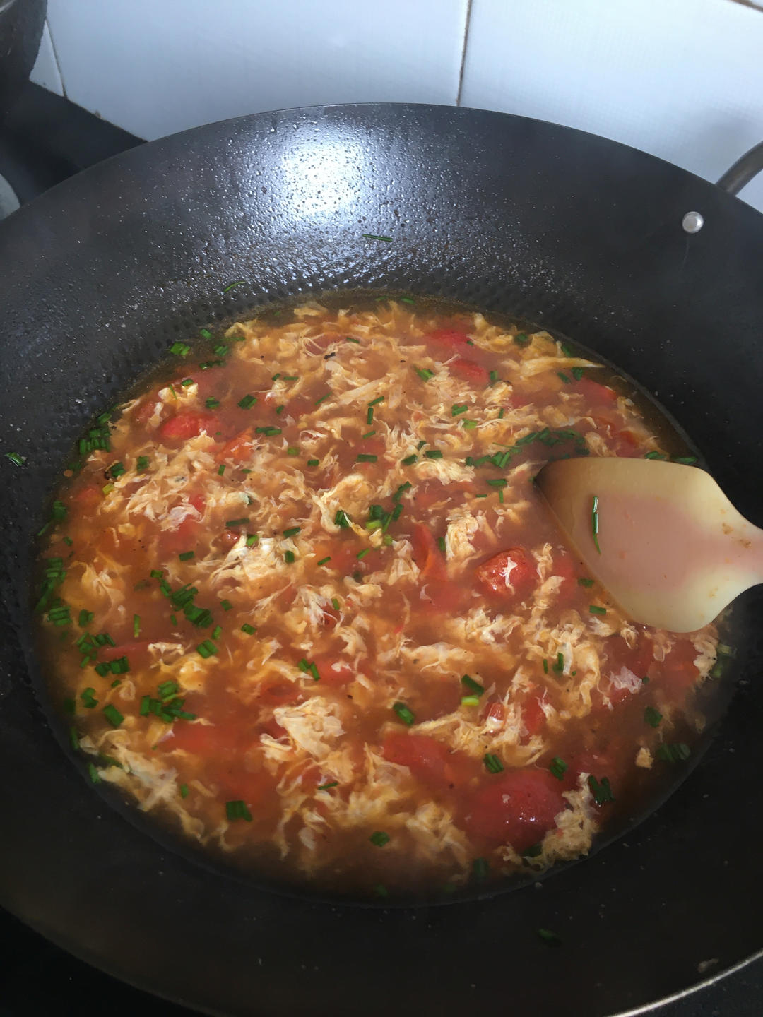 对象连喝三碗‼️西红柿鸡蛋汤