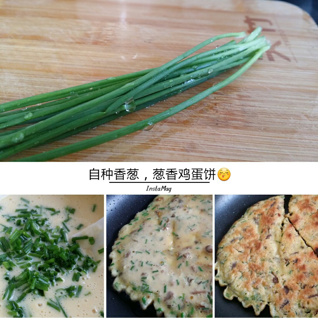 葱花鸡蛋饼