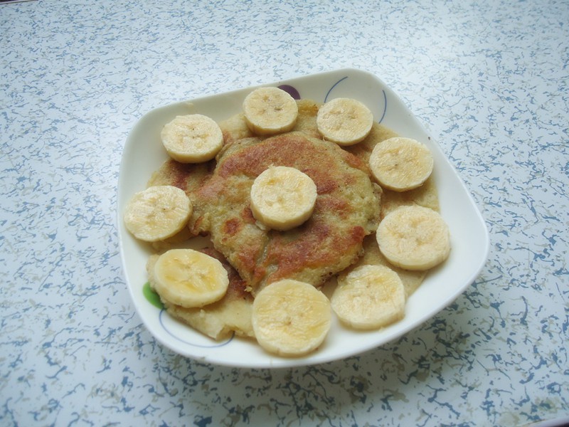 香蕉蛋奶煎饼