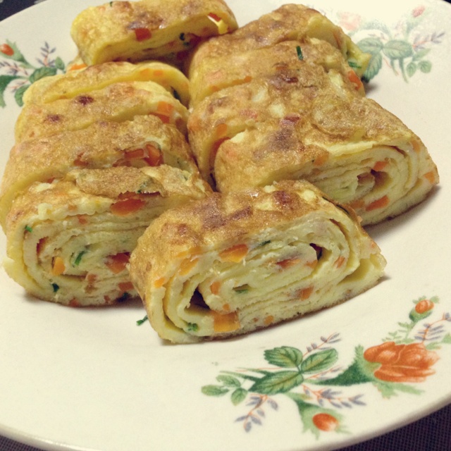 什锦鸡蛋卷
