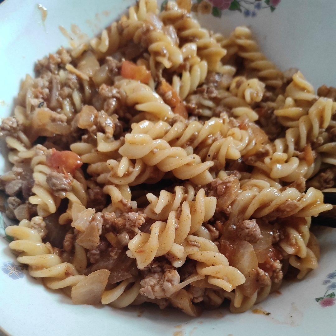 健康美味的意大利面