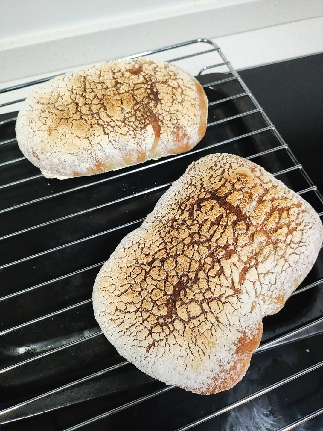 家庭版免揉～恰巴塔🥖｜一次成功超好吃