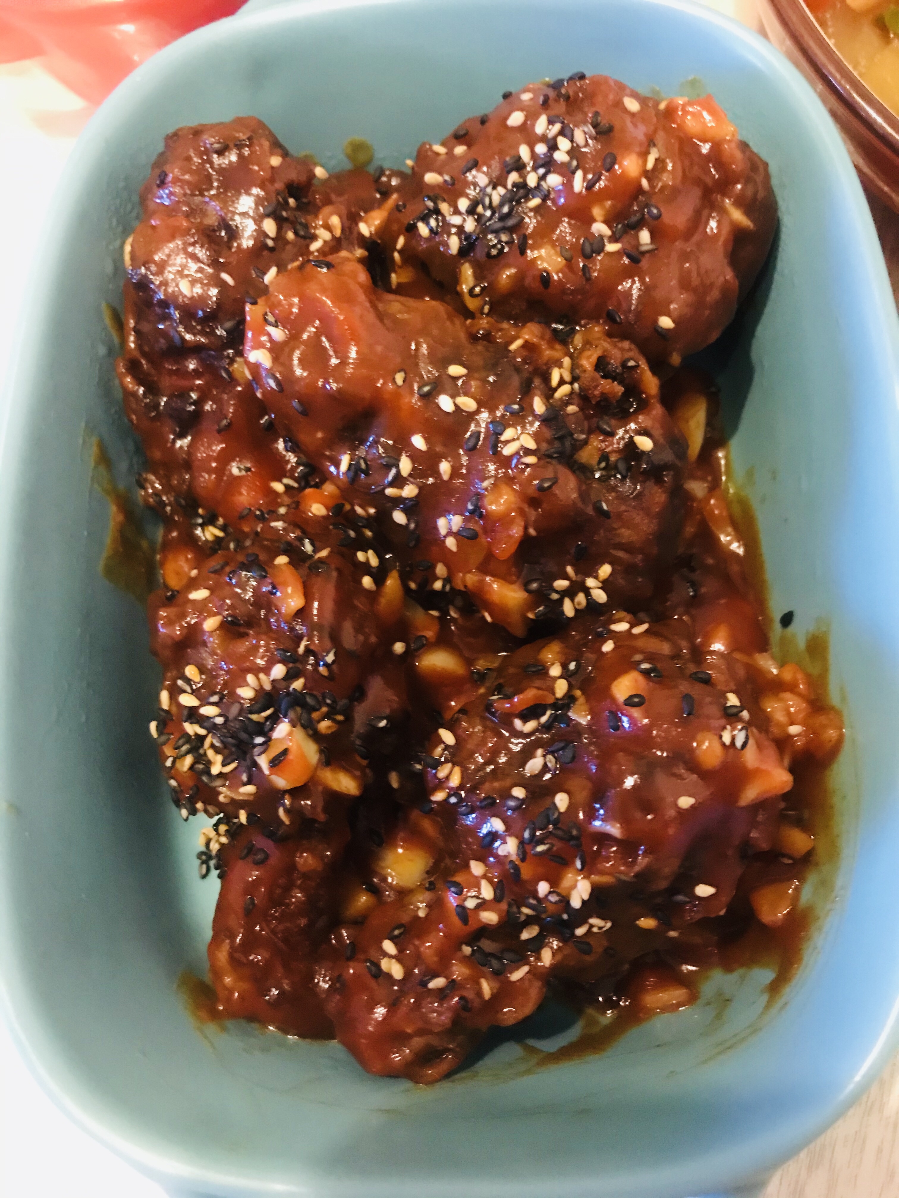 炸鸡🍗+韩式炸鸡🍗                  两吃的方子的做法 步骤8