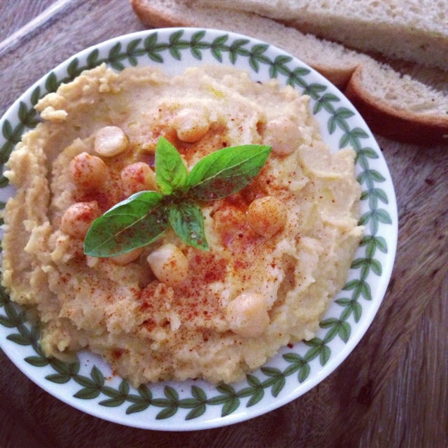 janielin做的hummus鹰嘴豆泥