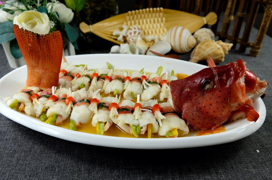 古法麒麟蒸东星斑的全部作品